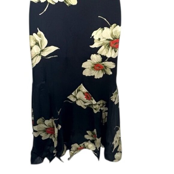 The Great Floral Medley Dress L 100% Viscose Midi Dress Boho Prairie Romantic - Picture 10 of 12